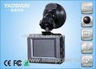 ABS Black Dual Lens Car DVR Recorder Full HD With 2.0 Inch LCD Screen