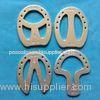 Custom Aluminum / Rubber Horseshoes For Competition