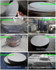 Rubber Bearing Pad/Neoprene Rubber Pad/Elastomeric Bearing Pad/Laminated Bearing Pad