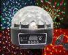 20W DMX Led Crystal Magic Ball Light Rgb Effect Disco Stage Lights AC 110V - 250V