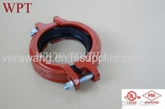 Rigid coupling for fire fighting system
