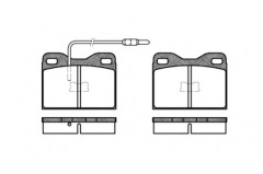 Brake pad for French cars CITROEN