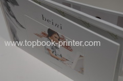High-quality embossed paper cover gold stamping die cutting hardcover or hardbound book printer