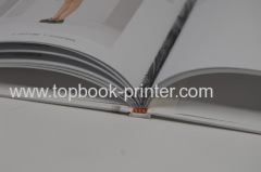 High-quality embossed paper cover gold stamping die cutting hardcover or hardbound book printer