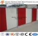 PVC coating and hot dipped galvanized corrugated colorbond temporary fence steel hoarding