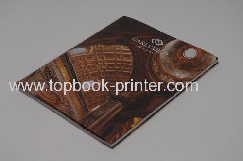 spot UV coating cover matte lamination softcover or softback book with dust jacket flaps