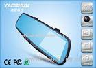 Motion Detect 120 Degree Car Rear View Mirror With 1080P H.264 CMOS Long Time Recording