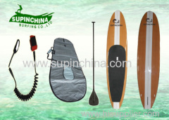 drift 11'6" Wooden sup boards with rockr / Leash / Carbon Paddle