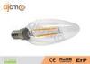 LED Candle Lights 4W E14 Bulb , LED Chandelier Bulb CE ROHS Approved