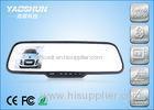 CPU Novatek 96220 AVI Vedio 120 Degree Car Rear View Mirror , Russian Menu