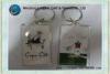 Rectangle photo acrylic gift key chain / blank acrylic keychains