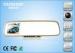 Surveillance 2 Channels Rear View Mirror Recorder For Private Vehicle