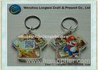 T shirt acrylic plastic personalized photo keychains / digital picture keychain