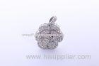 Cute Silver Flower Pendant Jewelry USB Flash Drive 2.0 4GB 8GB 16GB