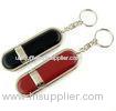 Portable Leather USB Flash Drive 16GB , High Speed USB 2.0 Version