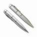 Portable Laser Metal Pen Shaped High Capacity Thumb Drives In Silver 8GB