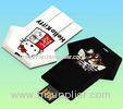 Black / White Shirt Shape Card USB Flash Drive With Logo Printing Service