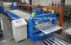 Aluminium Roofing Sheet IBR Roof Panel Roll Forming Machine With PLC Control