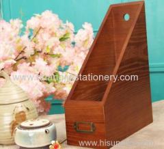 creative/ wood/vintage file box