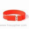 1GB - 32GB Silicone Wristband USB Flash Drives With Password Protection