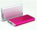 Slim Pink Metal Power Bank 32000mAh With Cable and Adaptors