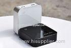 White 7200mAh Portable Plastic Power Bank for Laptop / Iphone / Tablet PC