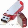 Red Plastic & Aluminium Unique USB Flash Drive With Data Loading Service