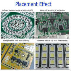 Pick and place equipment, high accuracy and light body