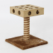 Speedy Pet Cat Scratcher Tree with IQ Training Toys