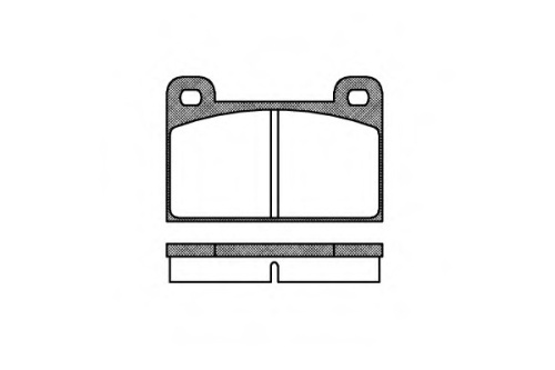 Bake pad for SKODA & WARTB-URG