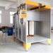 PLC controller powder coating chamber