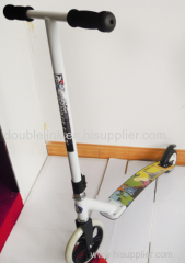 DOUBLE LINK 145mm big wheel adult dirt scooter for sale