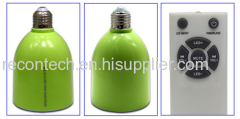 new patented multiple wireless bluetooth speaker with led bulb lamp