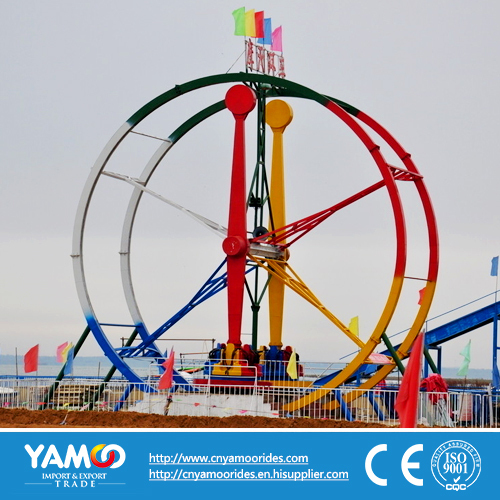 (Yamoo)Fairground Ferris ring car ride outdoor amusement carnival rides for sale