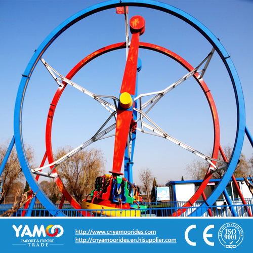 (Yamoo)Fairground Ferris ring car ride outdoor amusement carnival rides for sale