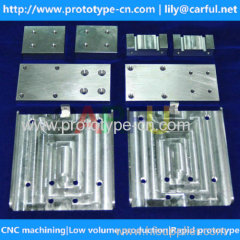 custom cnc machining cooling fin / cooling fin anodizing supplier in China