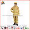 Heat Insulation Firefighter Uniform / Firefighting Fire Suit Antistatic and Waterproof