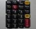 Glossy Oil And 3 Colors Printing Silicone Rubber Molding For Keypad