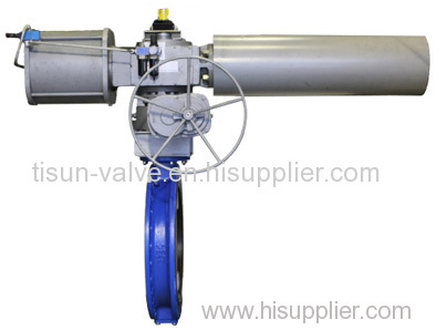 pneumatic control butterfly valve