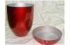 High gloss paint steel urn for cremation , ash container for adult