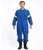 Blue or Customized Nomex Coveralls , Urban Search and Rescure Protective Clothing