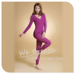 Apparel & Fashion Underwear & Nightwear YUSON Ladies' seamless bamboo fiber close fitted underwear small knitting dots