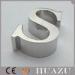 Mirror Polished Frontlit Stainless Steel Acrylic Channel Letter Sign With Led Luminunce