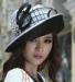 Girls Womens Dressy Hats , Ladies Polyester Church Hats