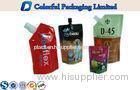 liquid detergent aluminium Stand Up Pouch with Spout , Logo Customized