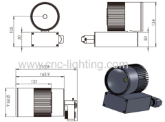 LED Track Light with CREE COB LEDs (10W and 20W and 30W)