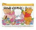 Winnie bear plastic zip lock bags , child cute small ziplock bags 20x13cm