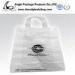 White promotional HDPE LDPE Rope Handle Bags Plastic Shopping Bags