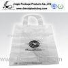 White promotional HDPE LDPE Rope Handle Bags Plastic Shopping Bags