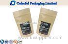 100g 200g Kraft Paper paper pouch packaging For Coffee Bean